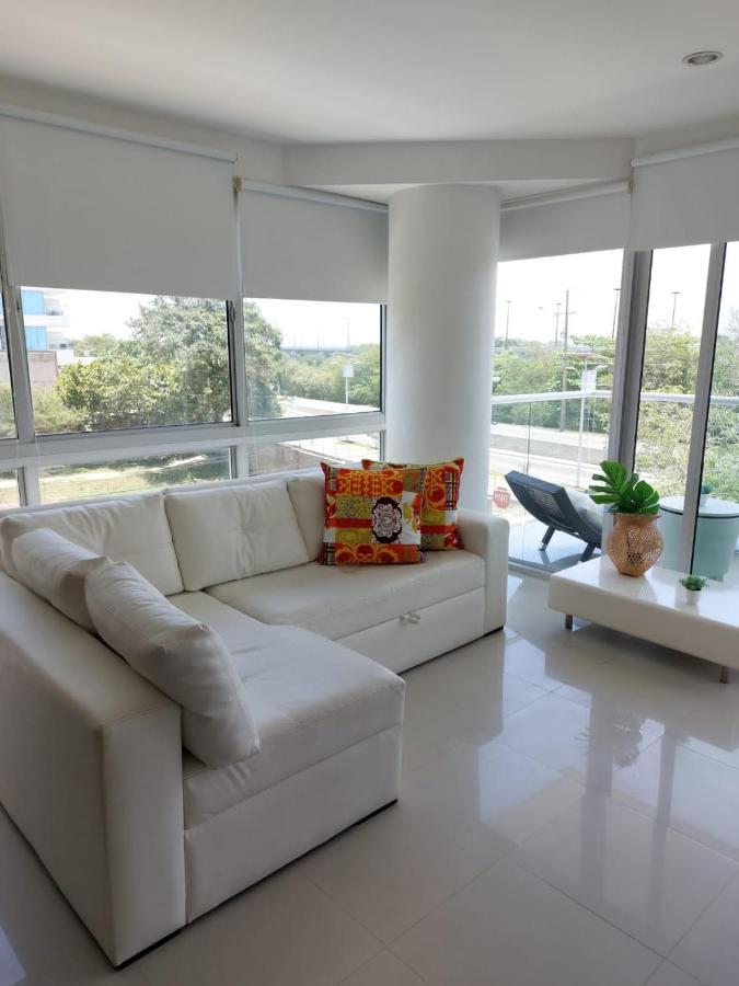 Apartamento Morros Vitri 214 Zona Norte Cartagena Buitenkant foto
